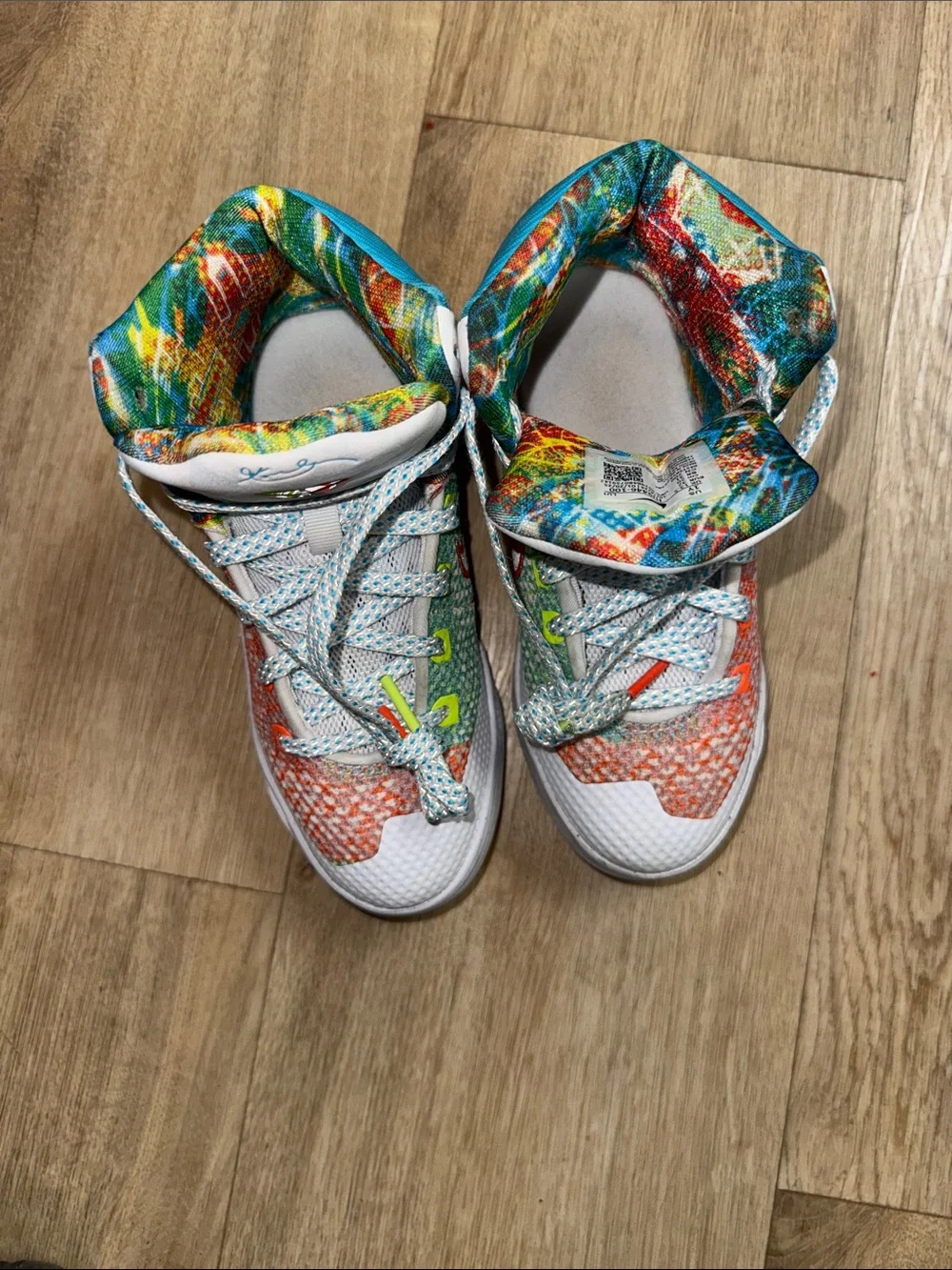 The Nike Kobe IX Elite hi-top shoes kids